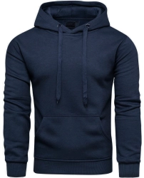 Bluza męska z kapturem granatowa Recea