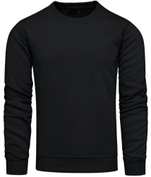 Bluza męska bez kaptura czarna Recea