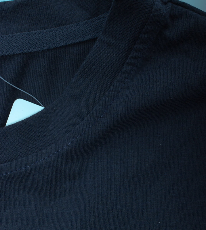 2-pak zestaw basic męskich longsleevów grafitowy i granatowy Recea - 2947