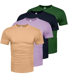 T-shirt męski premium komplet zestaw 4sztuki Recea