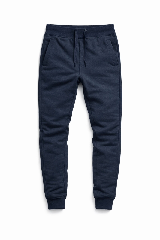 Spodnie męskie dresowe granatowe Recea-2162