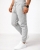 Spodnie męskie dresowe szare Recea-2161