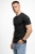 Koszulka męska t-shirt czarny Recea - 2717