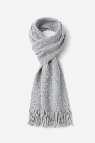 Szalik męski szary Recea - 3143
