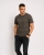 T-shirt męski z nadrukiem bawełniany khaki Recea - 3174